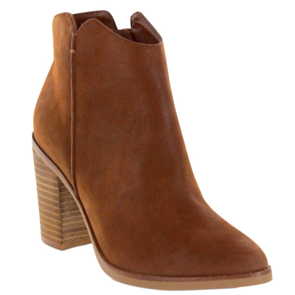 🆕 MIA Patton Cognac Booties